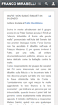 Mobile Screenshot of francomirabelli.it