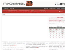 Tablet Screenshot of francomirabelli.it